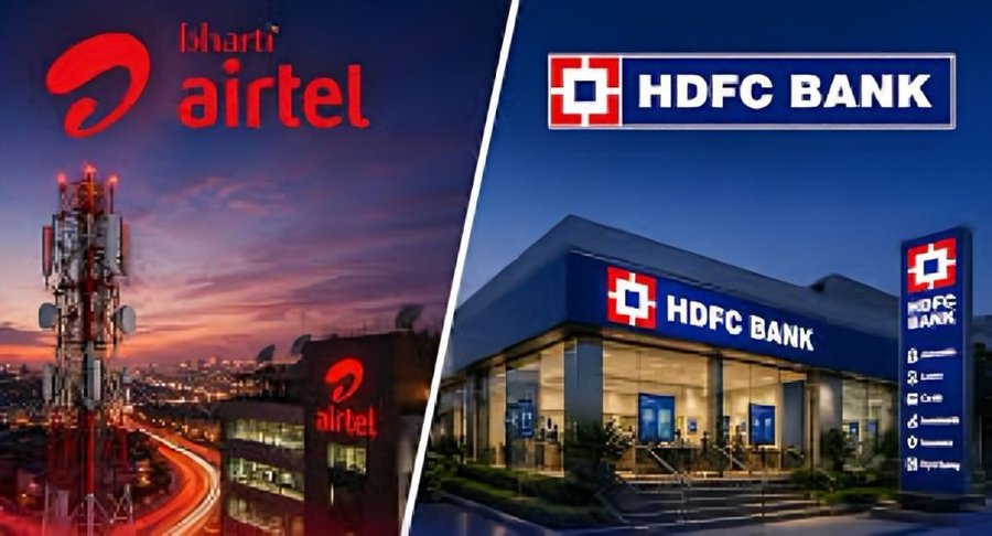 भारती एयरटेल बनी भारत की दूसरी सबसे मूल्यवान कंपनी, HDFC Bank पीछे