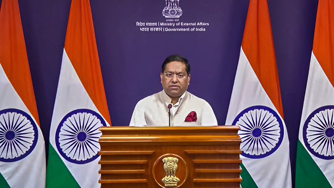 विदेश मंत्रालय का ट्रंप के 'नरक' वाले बयान पर संयमित जवाब: 'रिपोर्ट्स देखे हैं'