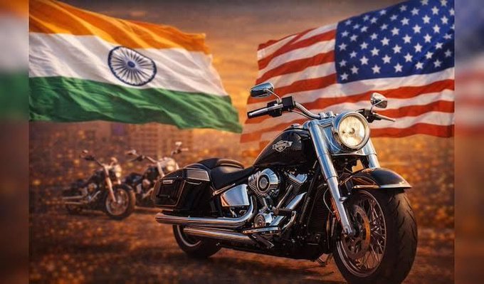भारत-अमेरिका अंतरिम व्यापार समझौते के तहत हार्ले-डेविडसन बाइक्स ड्यूटी-फ्री, 800-1600cc इंजन पर शून्य आयात शुल्क