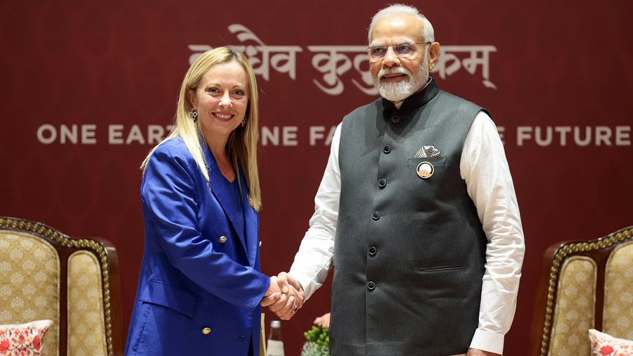 प्रधानमंत्री मोदी पहली द्विपक्षीय इटली यात्रा पर रोम पहुंचे