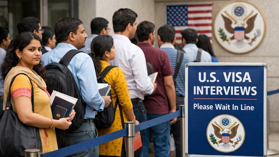 भारतीय छात्रों के लिए अमेरिकी F-1 वीजा अस्वीकृति दर 2025 में 61% तक पहुंची