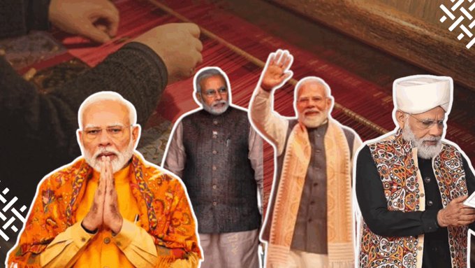 राष्ट्रीय हथकरघा दिवस पर पीएम मोदी की अपील, बोले- हैंडलूम पहनकर बनाइए GRWM वीडियो