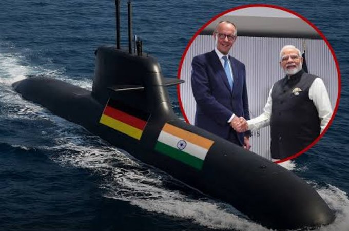 भारत-जर्मनी के बीच 3 माह में 8 अरब डॉलर की पनडुब्बी सौदा अंतिम रूप लेगा: नौसेना को मिलेंगी 6 उन्नत पनडुब्बियां