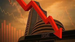 शेयर बाजार में बड़ी गिरावट, सेंसेक्स 600 अंक से ज्यादा टूटा, निफ्टी 23,500 के नीचे फिसला