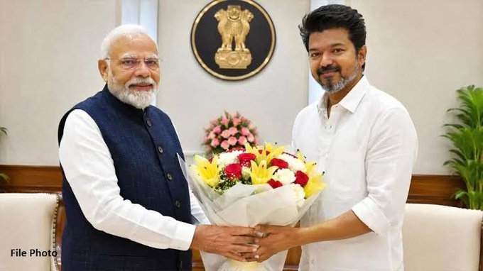 पीएम मोदी ने तमिलनाडु के नए मुख्यमंत्री सी. जोसेफ विजय को फोन कर दी बधाई