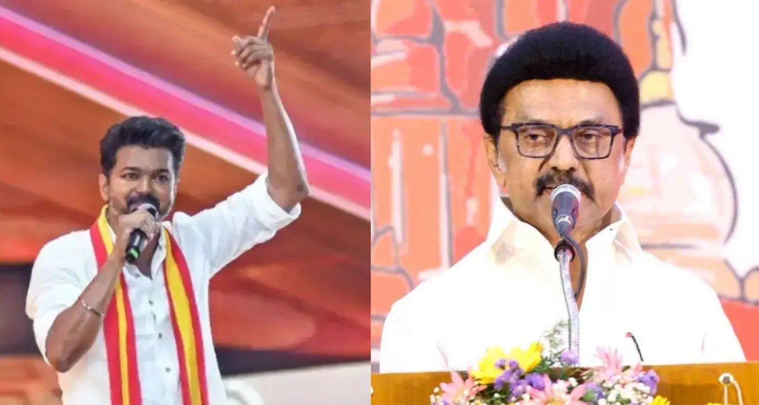 विजय और स्टालिन के बीच तमिलनाडु की आर्थिक स्थिति को लेकर बयानबाजी तेज