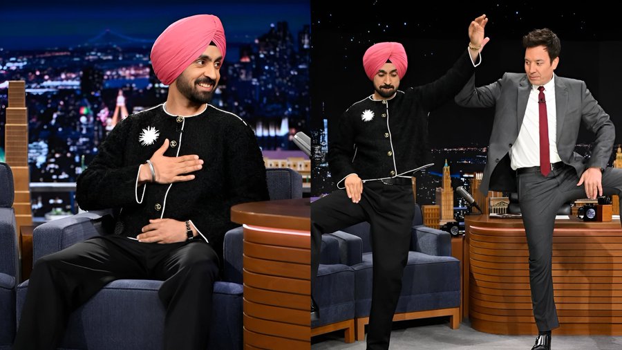 जिमी फॉलन शो में दिलजीत दोसांझ का भांगड़ा, बना इंटरनेशनल पार्टी माहौल
