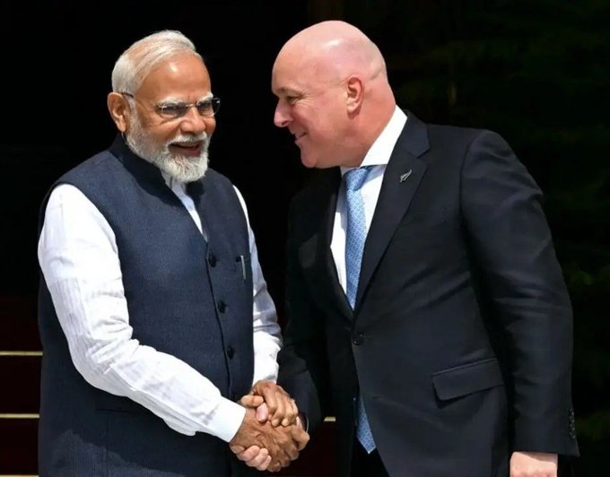 40 वर्षों बाद न्यूज़ीलैंड पहुंचे प्रधानमंत्री मोदी, ऐसा करने वाले पहले भारतीय प्रधानमंत्री बने