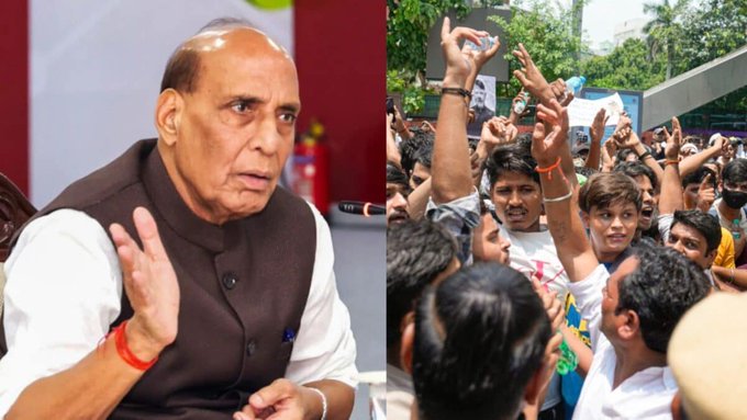 दिल्ली प्रदर्शन पर राजनाथ सिंह का विपक्ष पर हमला, बोले- &lsquo;छात्रों का राजनीतिक औजार की तरह इस्तेमाल हो रहा है&rsquo;