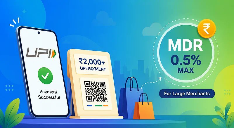 ₹2,000 से अधिक के चुनिंदा UPI भुगतान पर लग सकता है MDR, ग्राहकों पर असर नहीं होने की संभावना