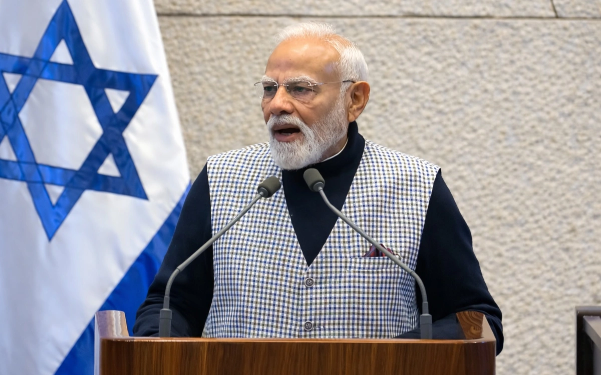 पीएम मोदी ने इजरायल संसद भाषण 'जय हिंद' से समाप्त किया