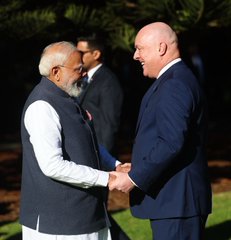 न्यूज़ीलैंड के प्रधानमंत्री ने की प्रधानमंत्री मोदी की सराहना, कहा- 40 वर्षों बाद भारतीय प्रधानमंत्री का ऐतिहासिक दौरा