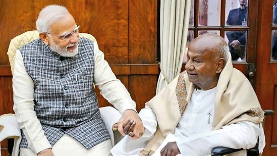 देवगौड़ा ने बंगाल, असम और पुडुचेरी जीत पर मोदी और BJP को बधाई दी