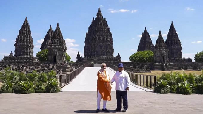प्रंबानन मंदिर परिसर में बोले प्रधानमंत्री मोदी, सांस्कृतिक विरासत भारत और इंडोनेशिया को जोड़ने वाली अमूल्य धरोहर