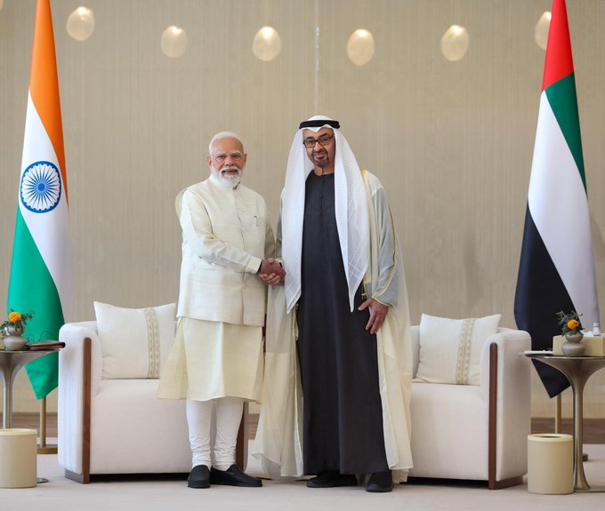 UAE ने भारत में 5 अरब डॉलर निवेश की घोषणा की, आर्थिक साझेदारी को मिलेगा बड़ा बल