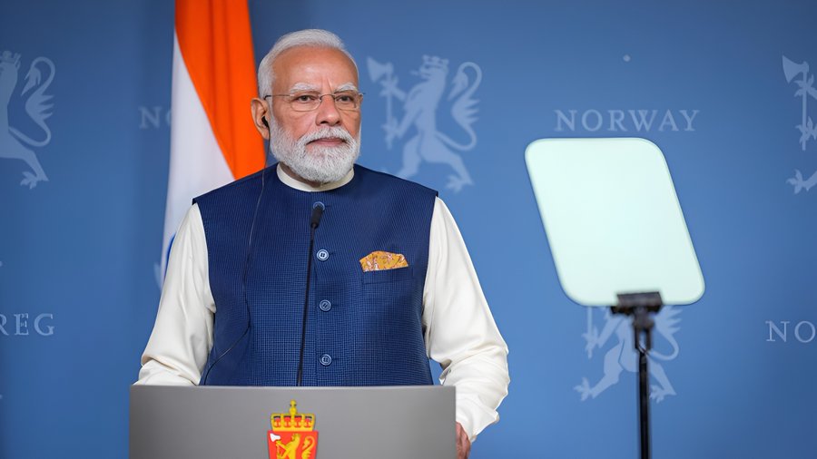 नॉर्वे दौरे में प्रेस कॉन्फ्रेंस न होने पर विदेश मंत्रालय से उठे सवाल