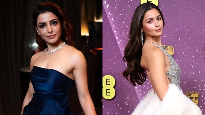 आलिया भट्ट ने BAFTA स्पीच हिंदी में शुरू की, समांथा रुथ प्रभु ने की तारीफ