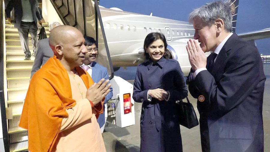 योगी आदित्यनाथ निवेश बढ़ाने के लिए टोक्यो पहुंचे